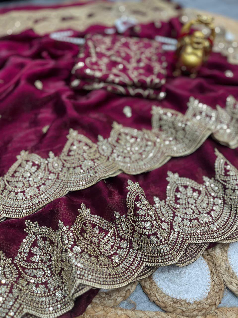 Fendi Chiffon Saree