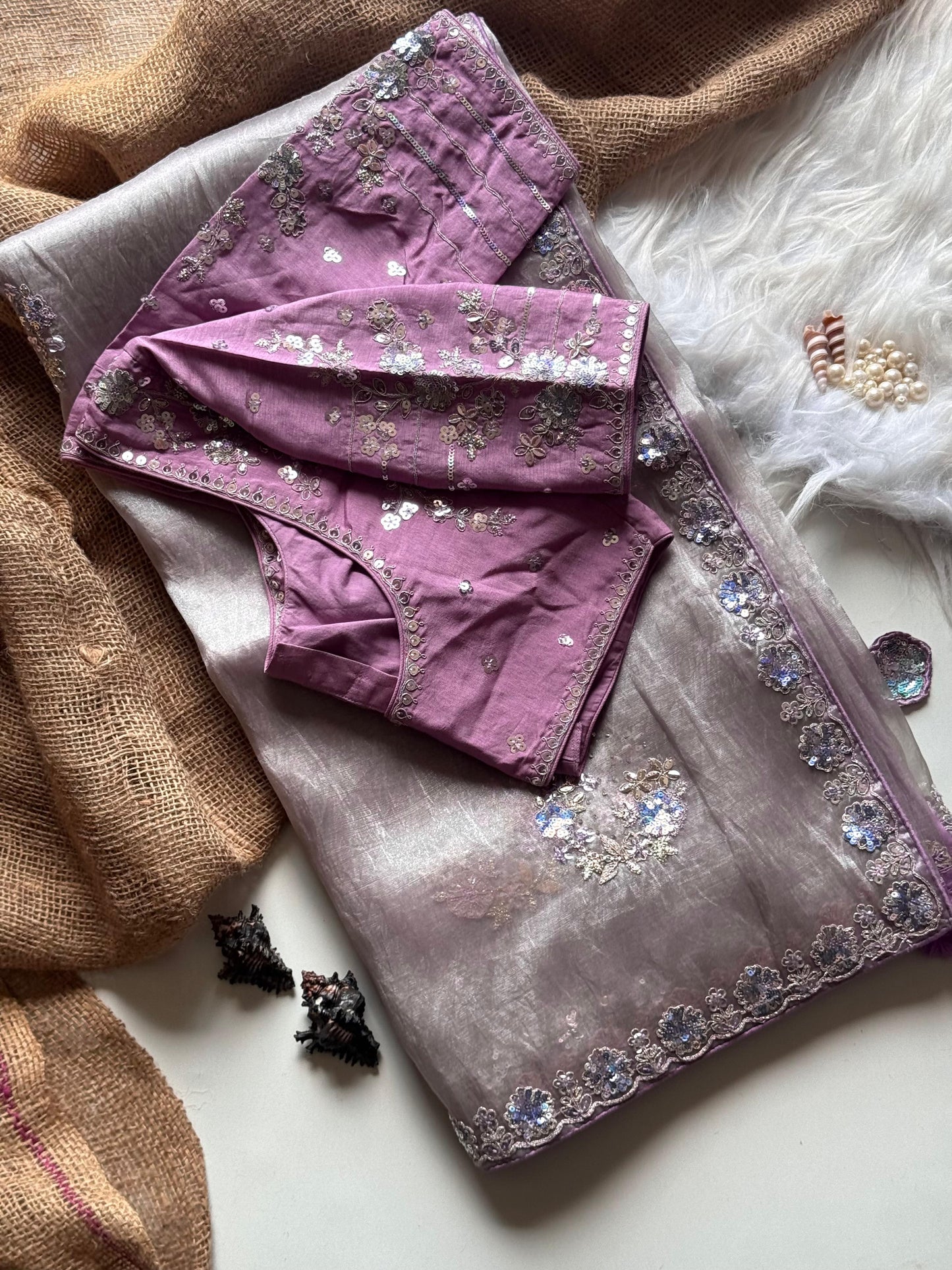 Organza Silk Saree