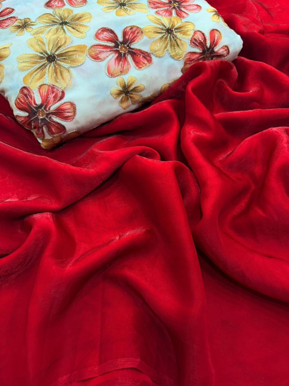 Space Soft Silk Saree