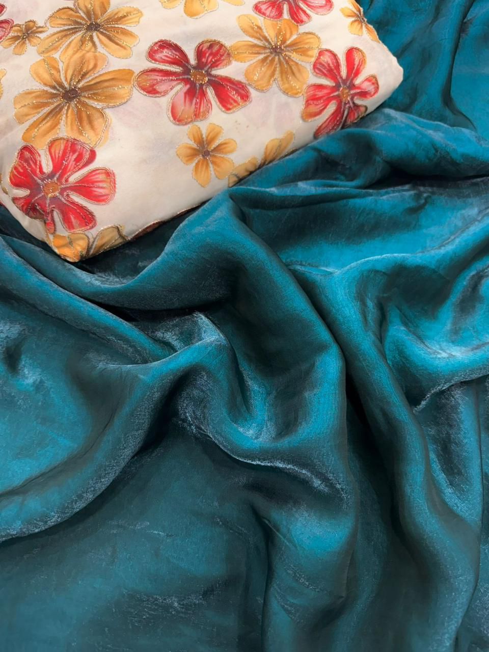 Space Soft Silk Saree