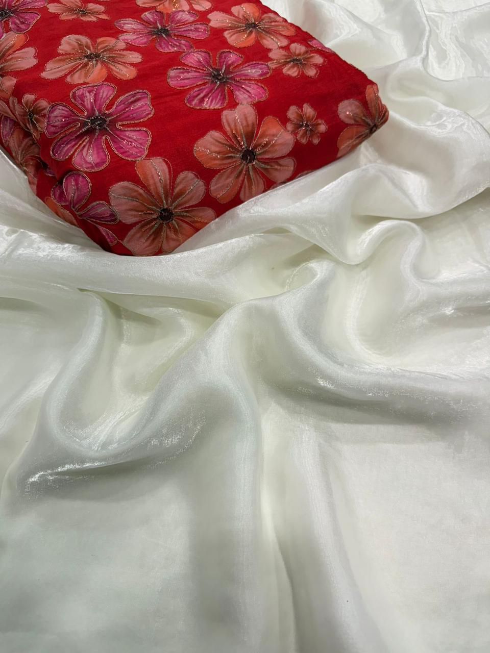 Space Soft Silk Saree