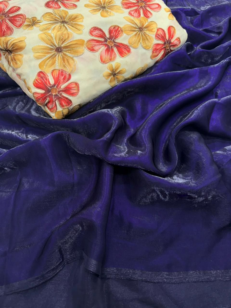Space Soft Silk Saree