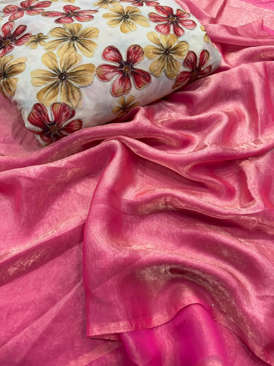 Space Soft Silk Saree