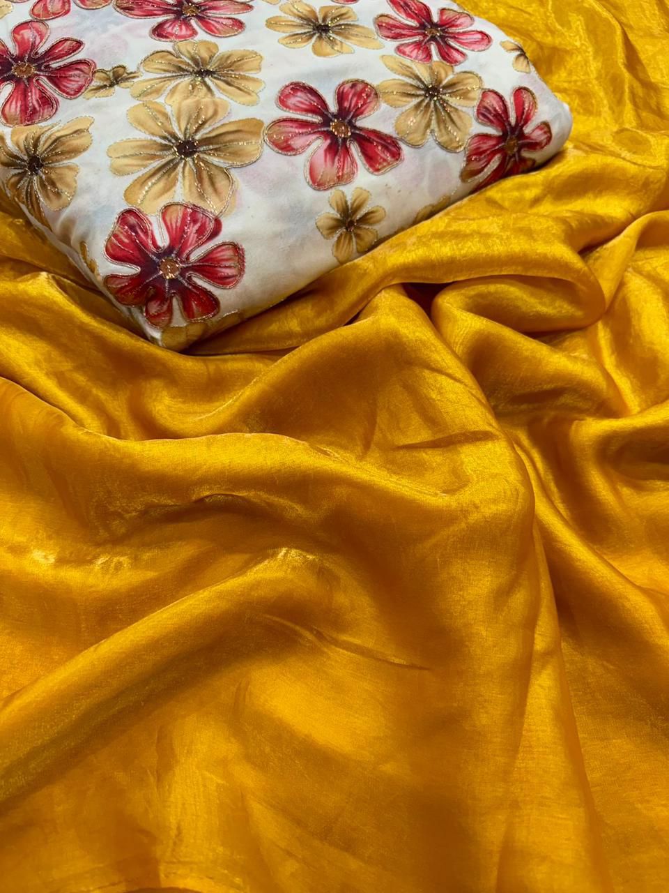 Space Soft Silk Saree