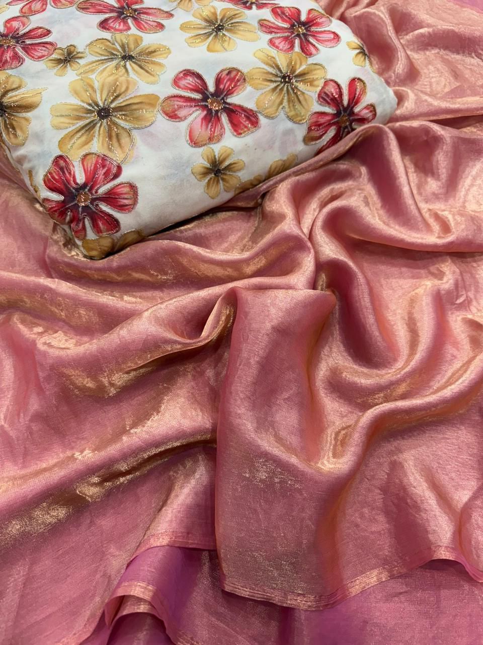 Space Soft Silk Saree