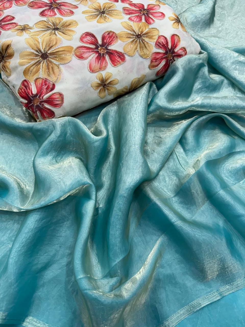 Space Soft Silk Saree