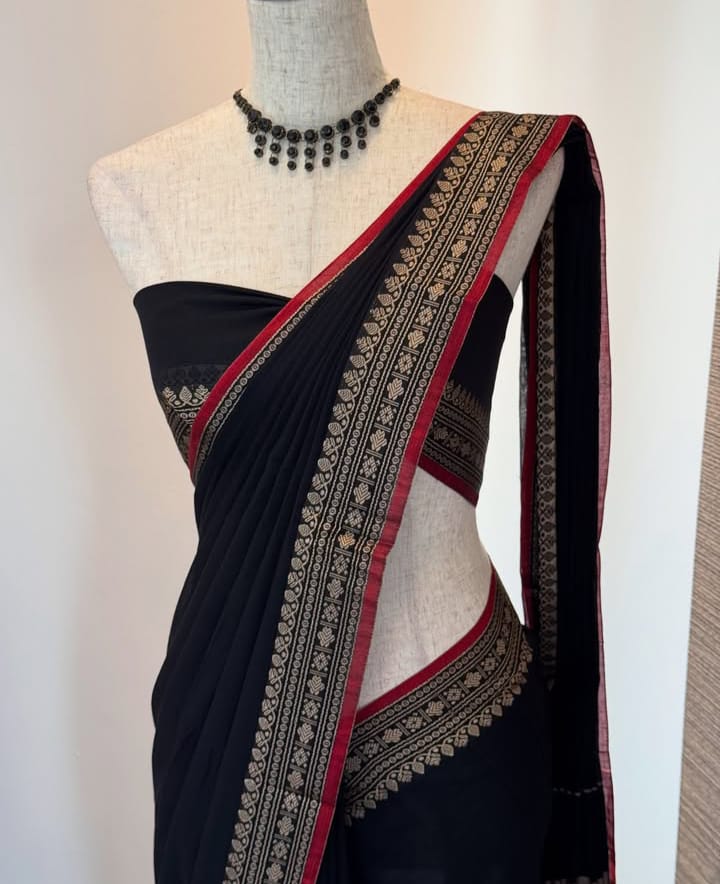 Narayanpet Kaju Border Saree