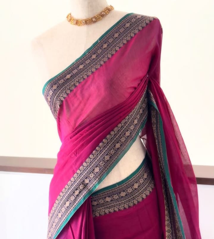Narayanpet Kaju Border Saree