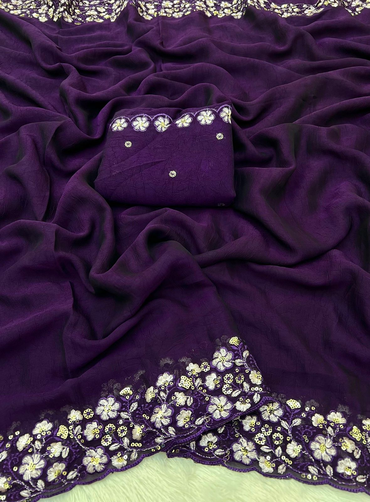 Crush Saree