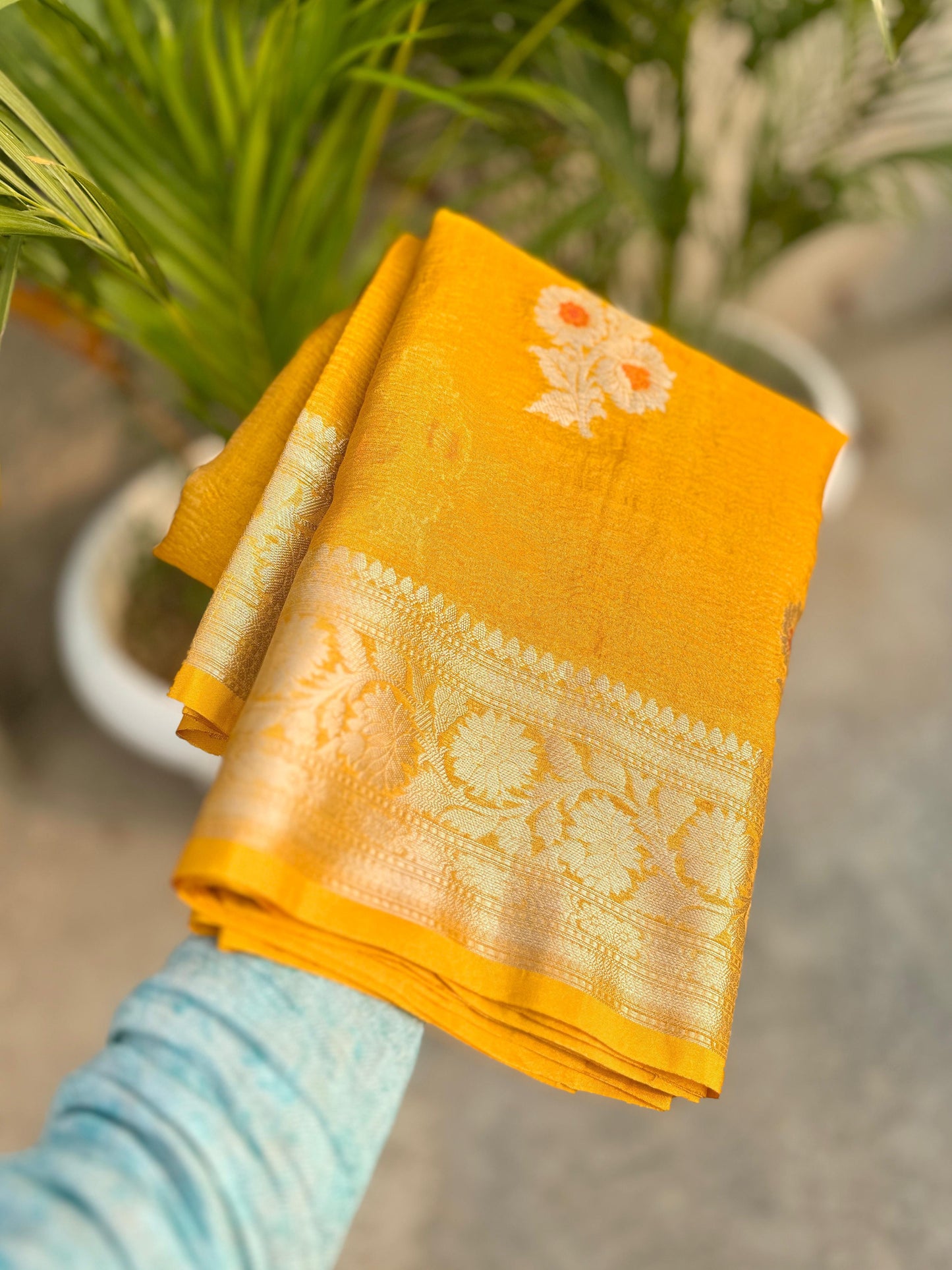 Banarasi Katan Tissue Saree