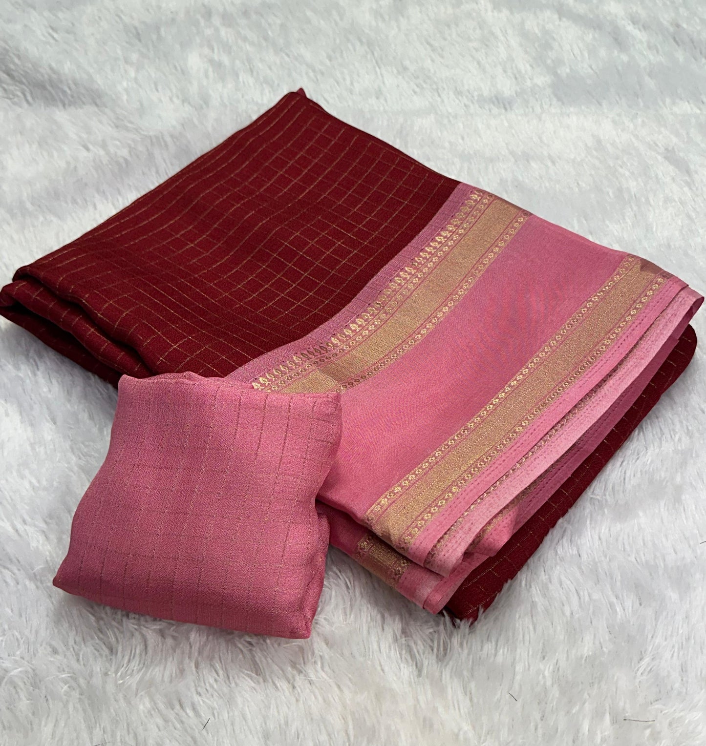 Mysore Crepe Silk Saree