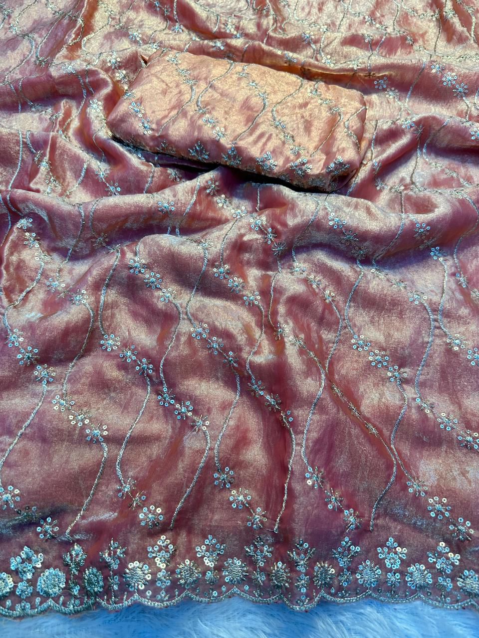 Space Silk Saree