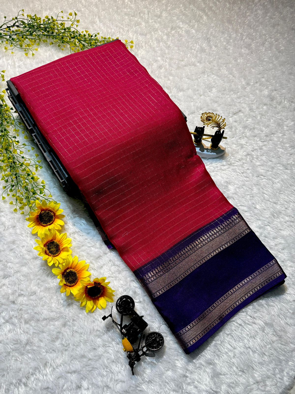 Mysore Crepe Silk Saree