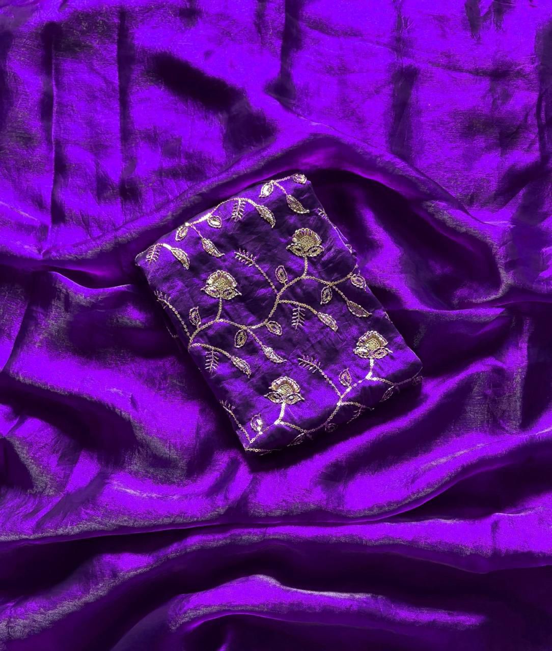 Space Silk Saree