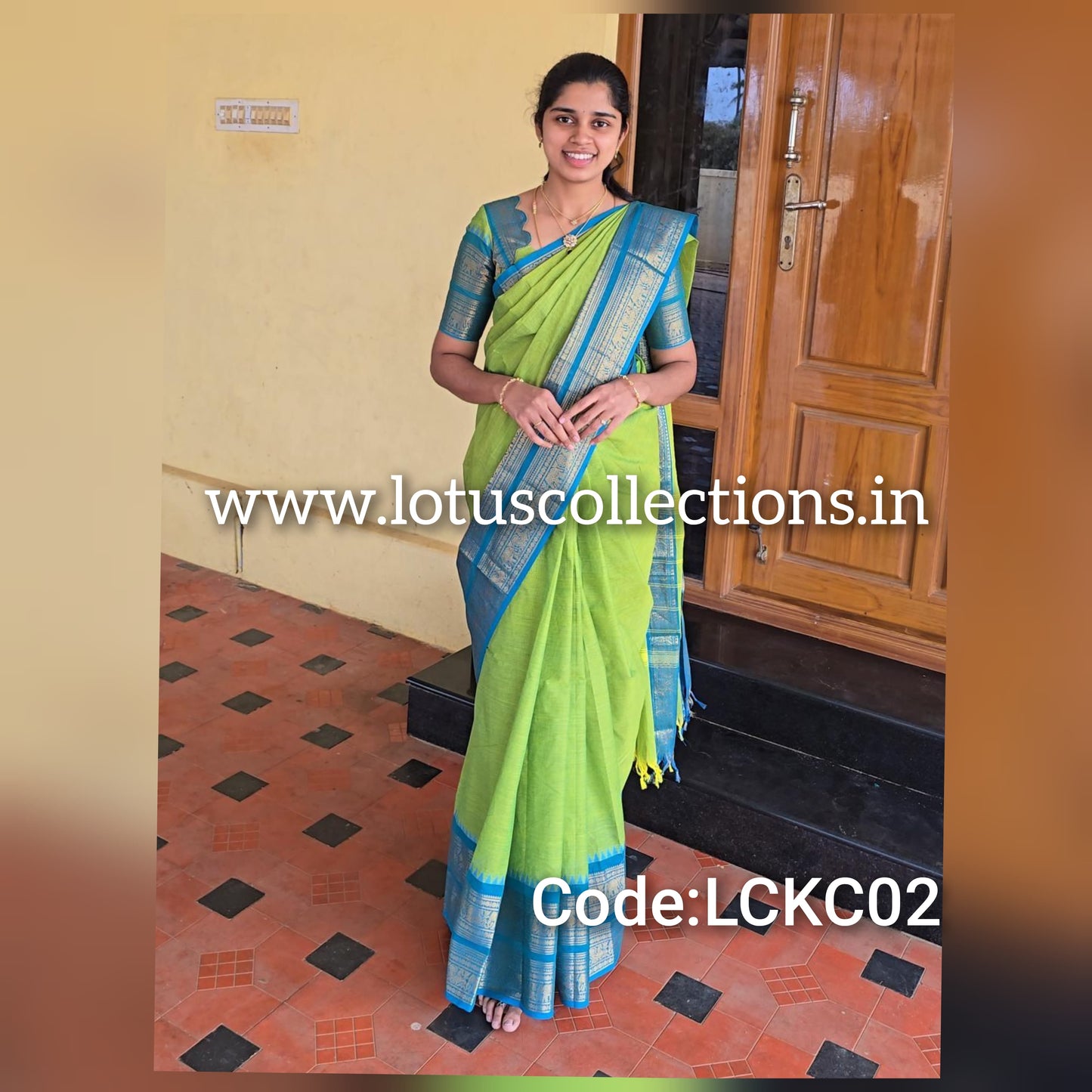 Kanchi Cotton Saree