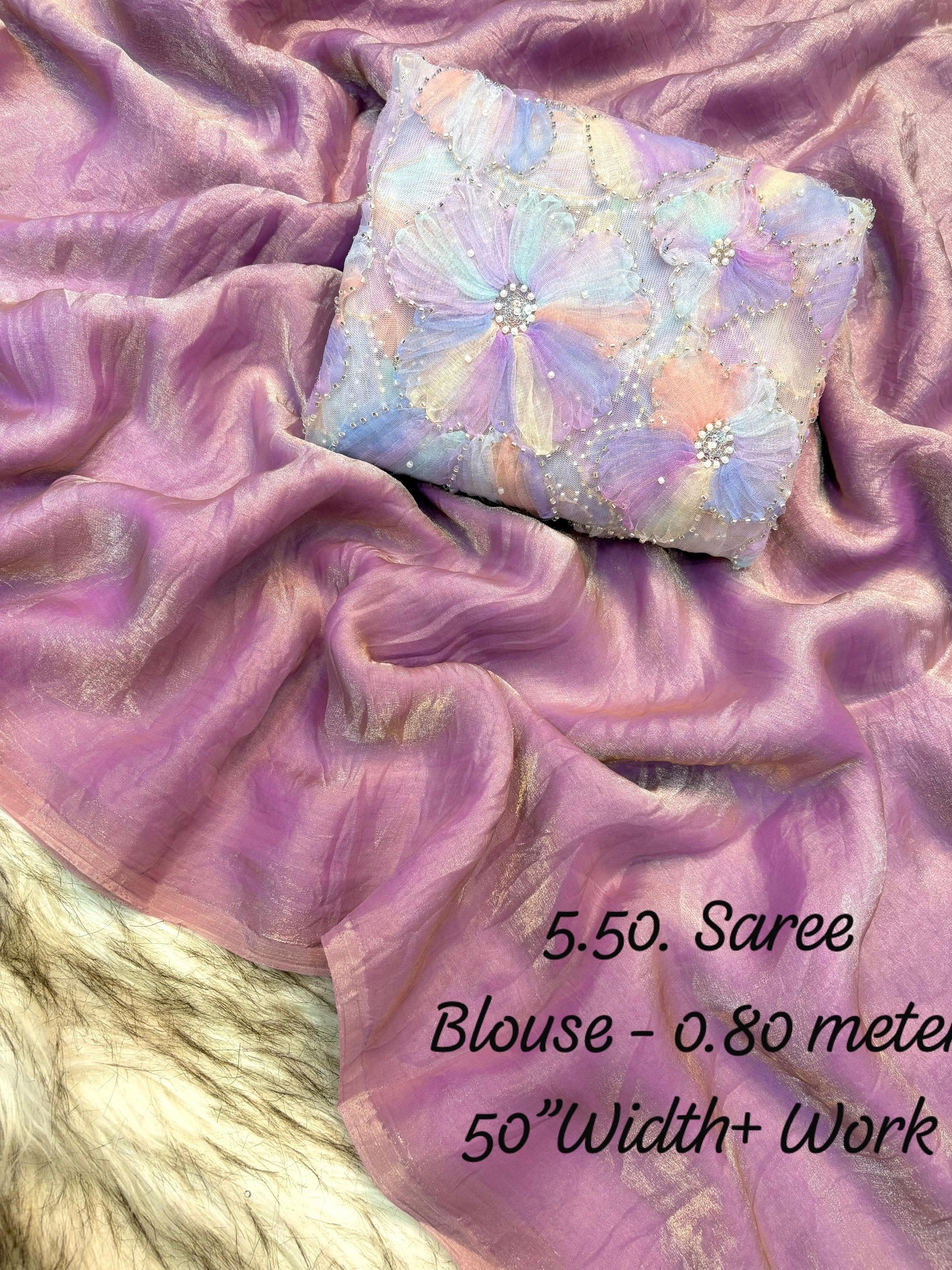 Space Silk Saree