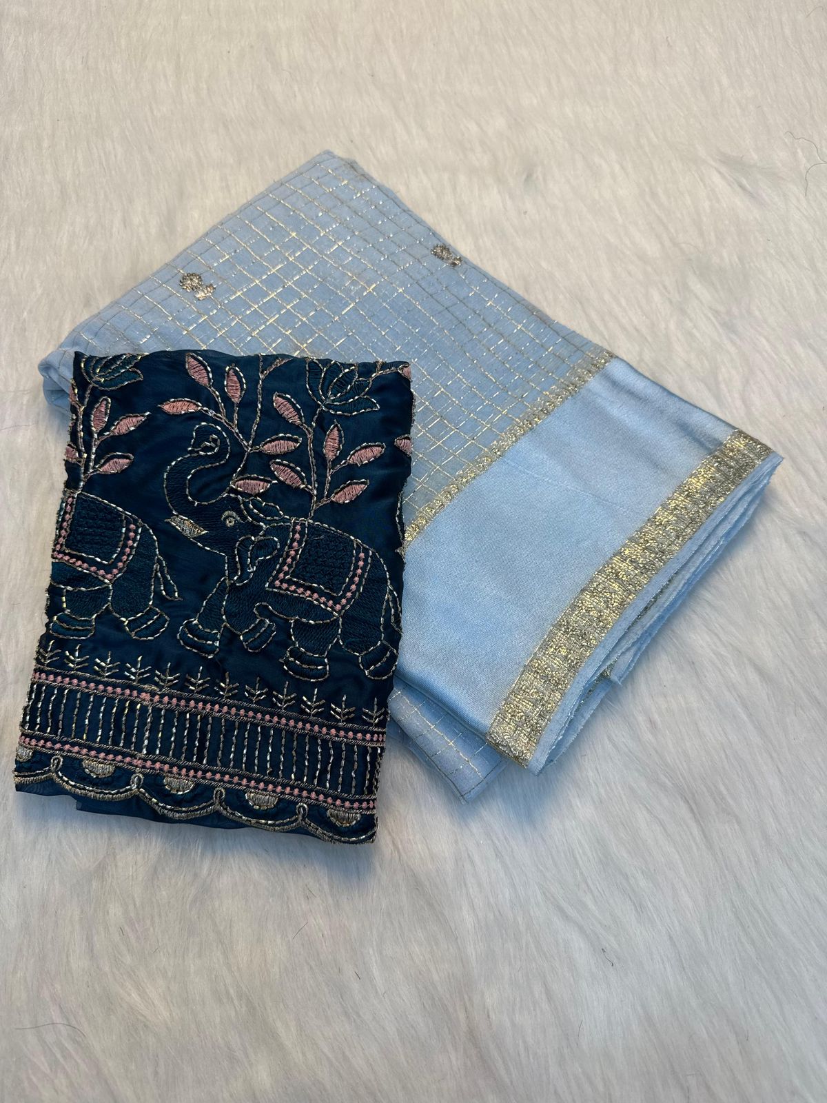 Viscose Georgette Saree