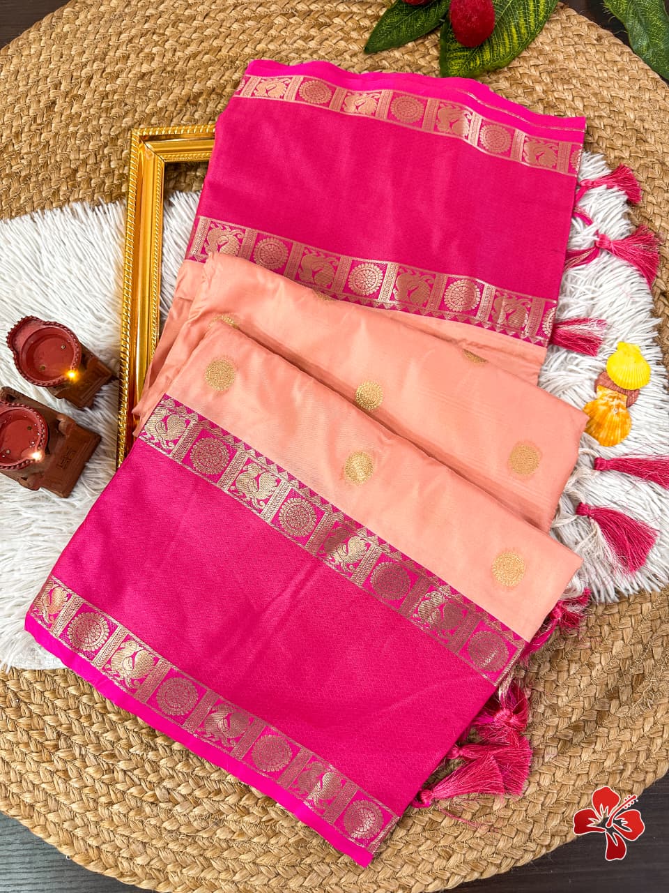 Kanjivaram Semi Silk Saree