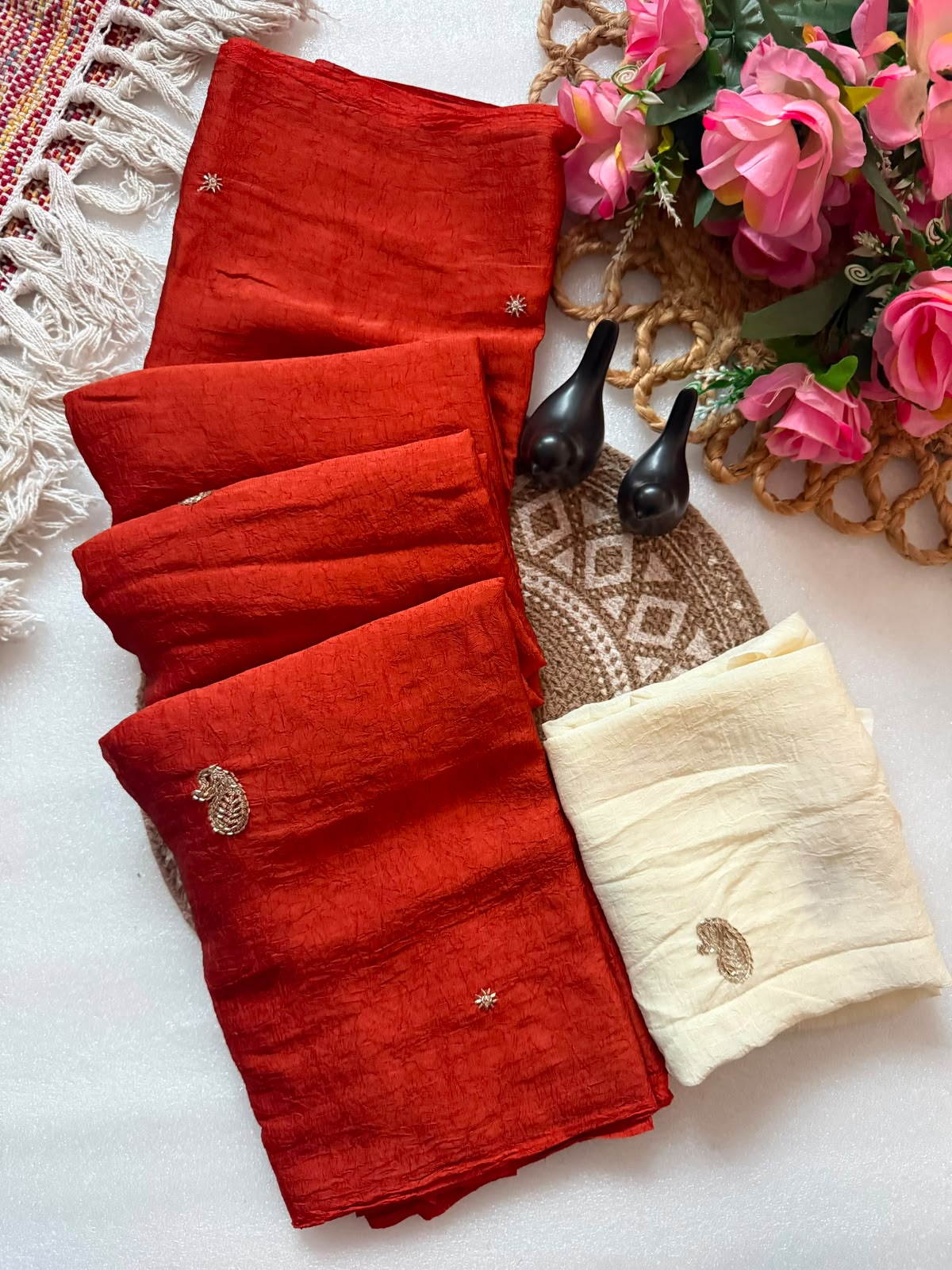 Rangoli Crush Saree