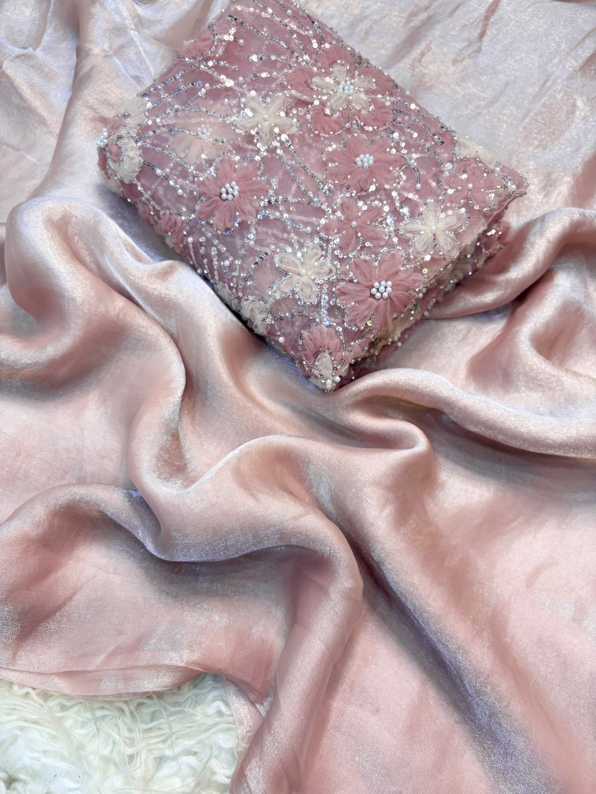 Crush Rangoli Saree