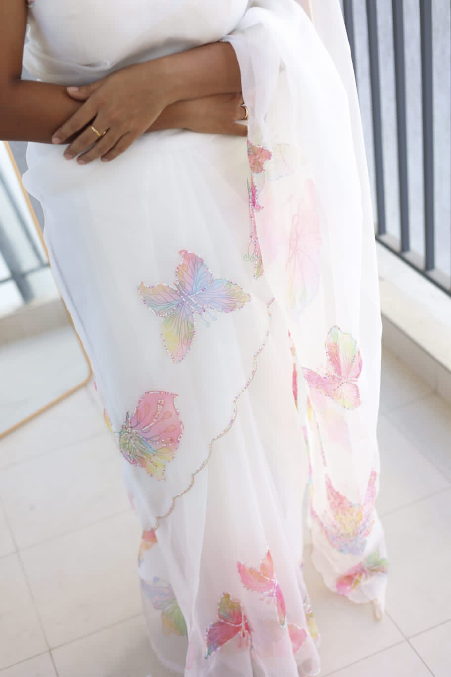 Butterfly organza