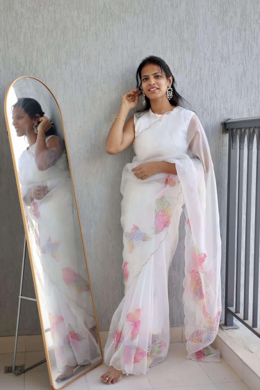 Butterfly organza