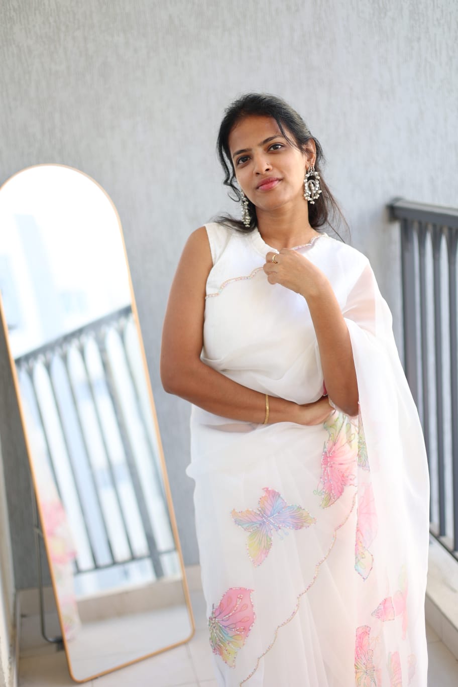 Butterfly organza