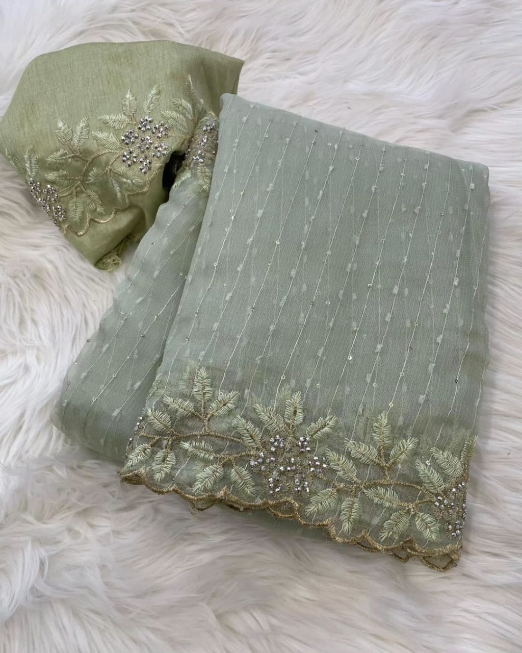 Jute organza