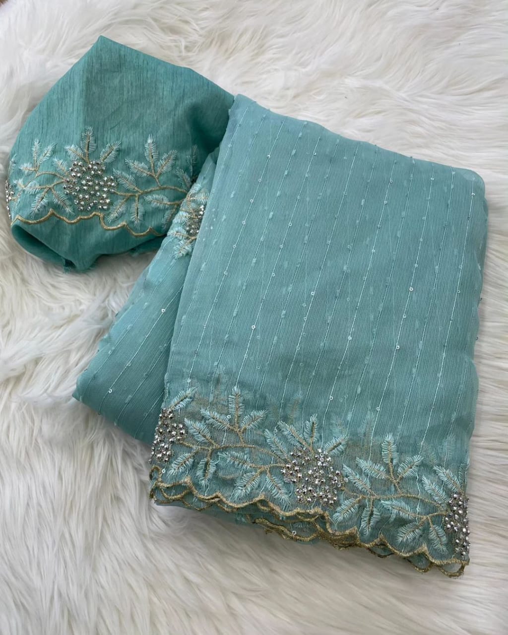Jute organza