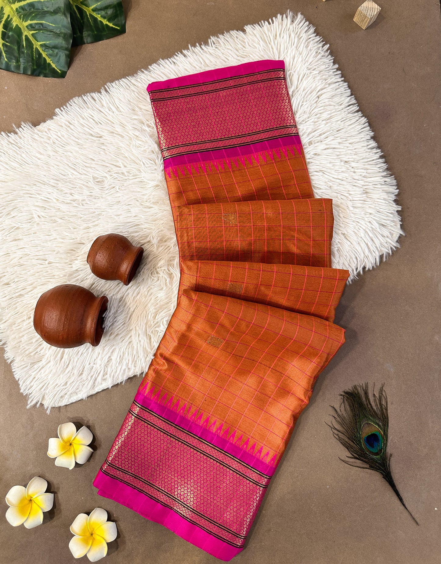 Soft gadwal silk