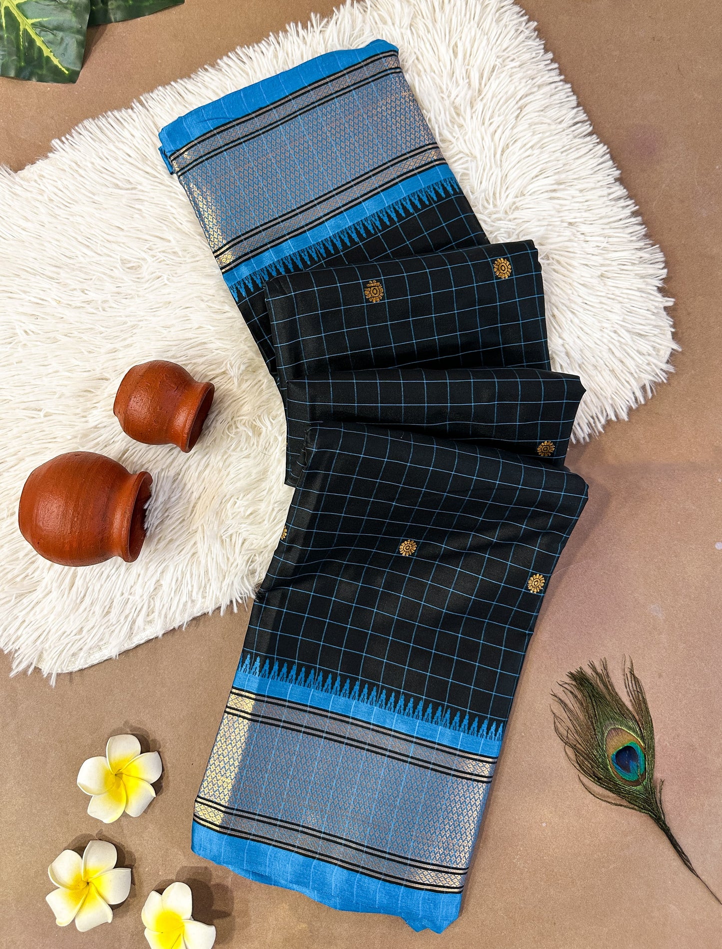 Soft gadwal silk