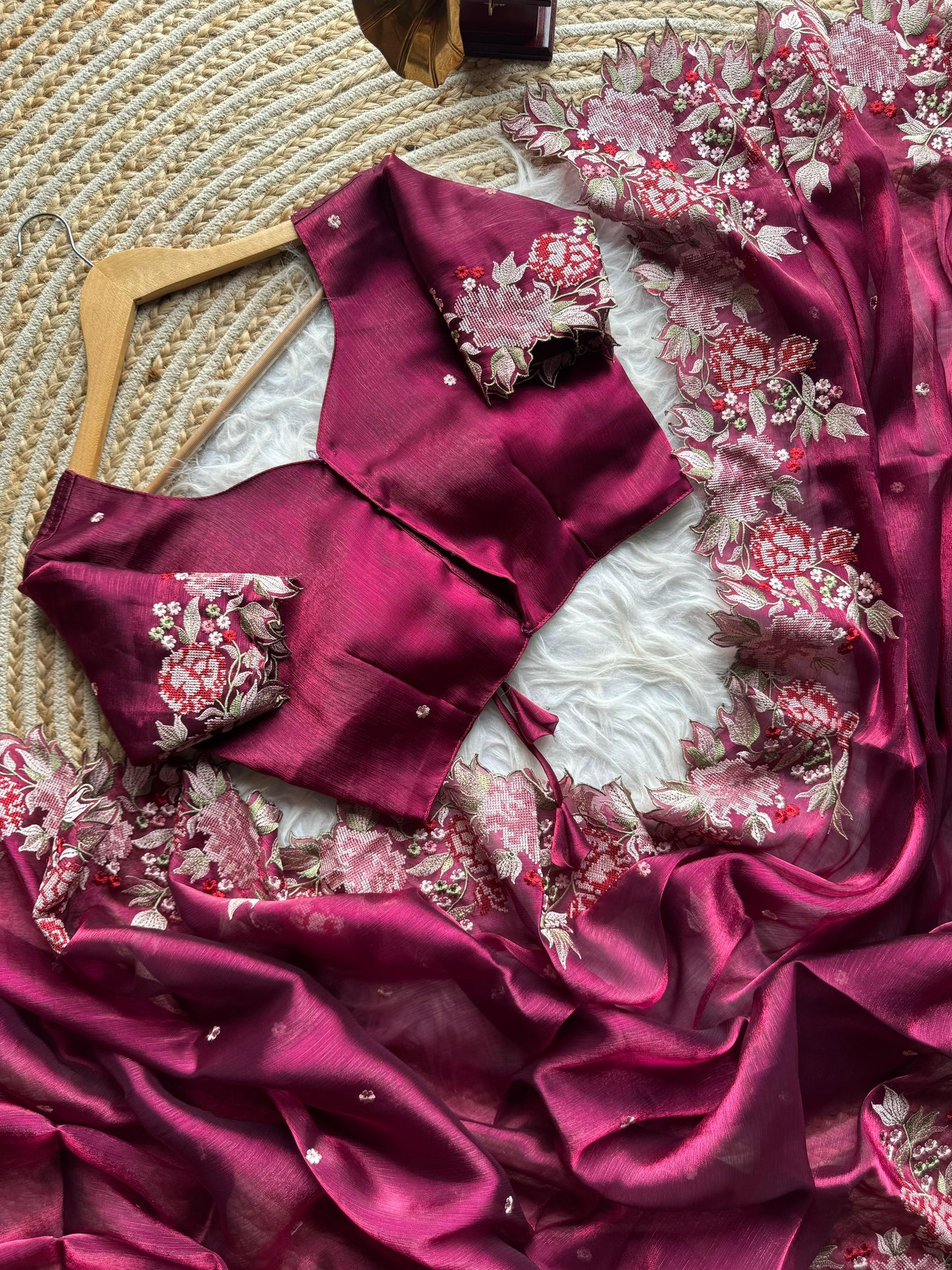 Burberry Zimichoo Saree
