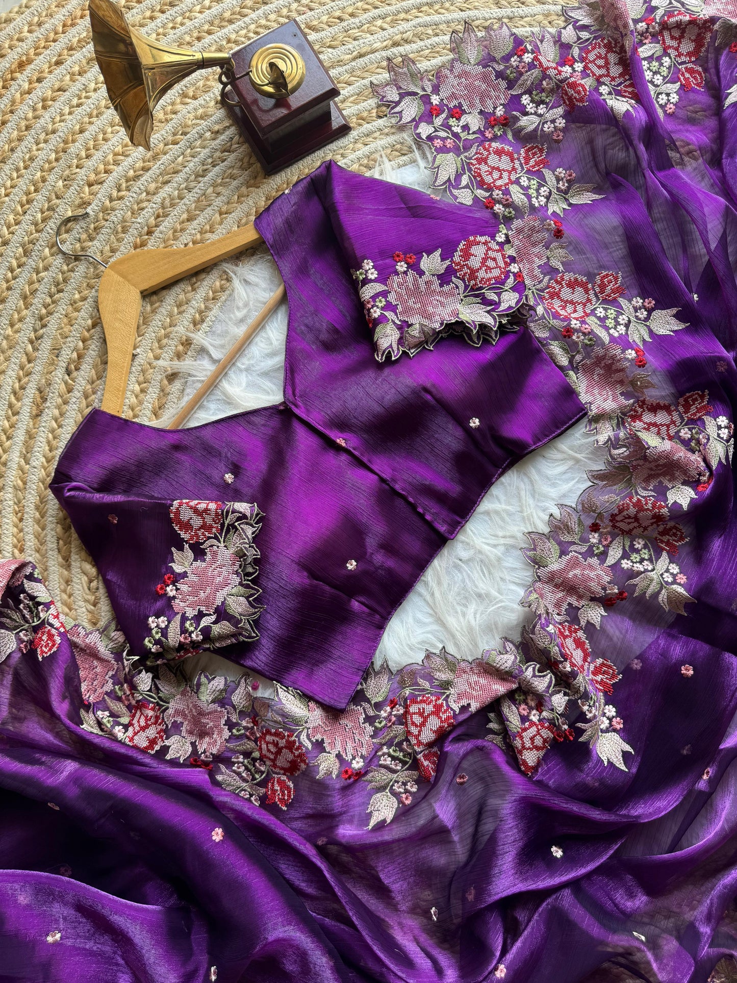 Burberry Zimichoo Saree