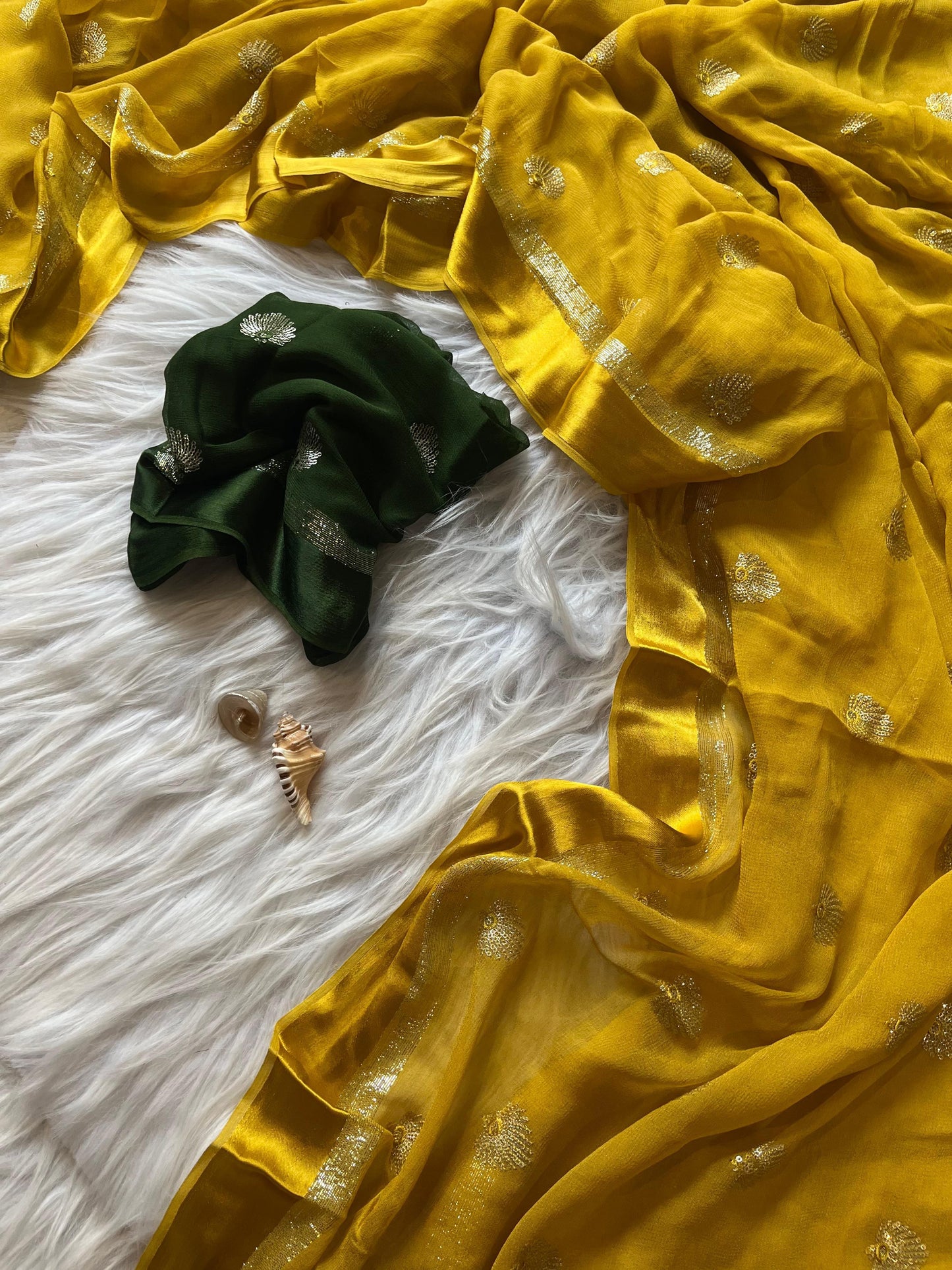 Viscose Georgette Saree