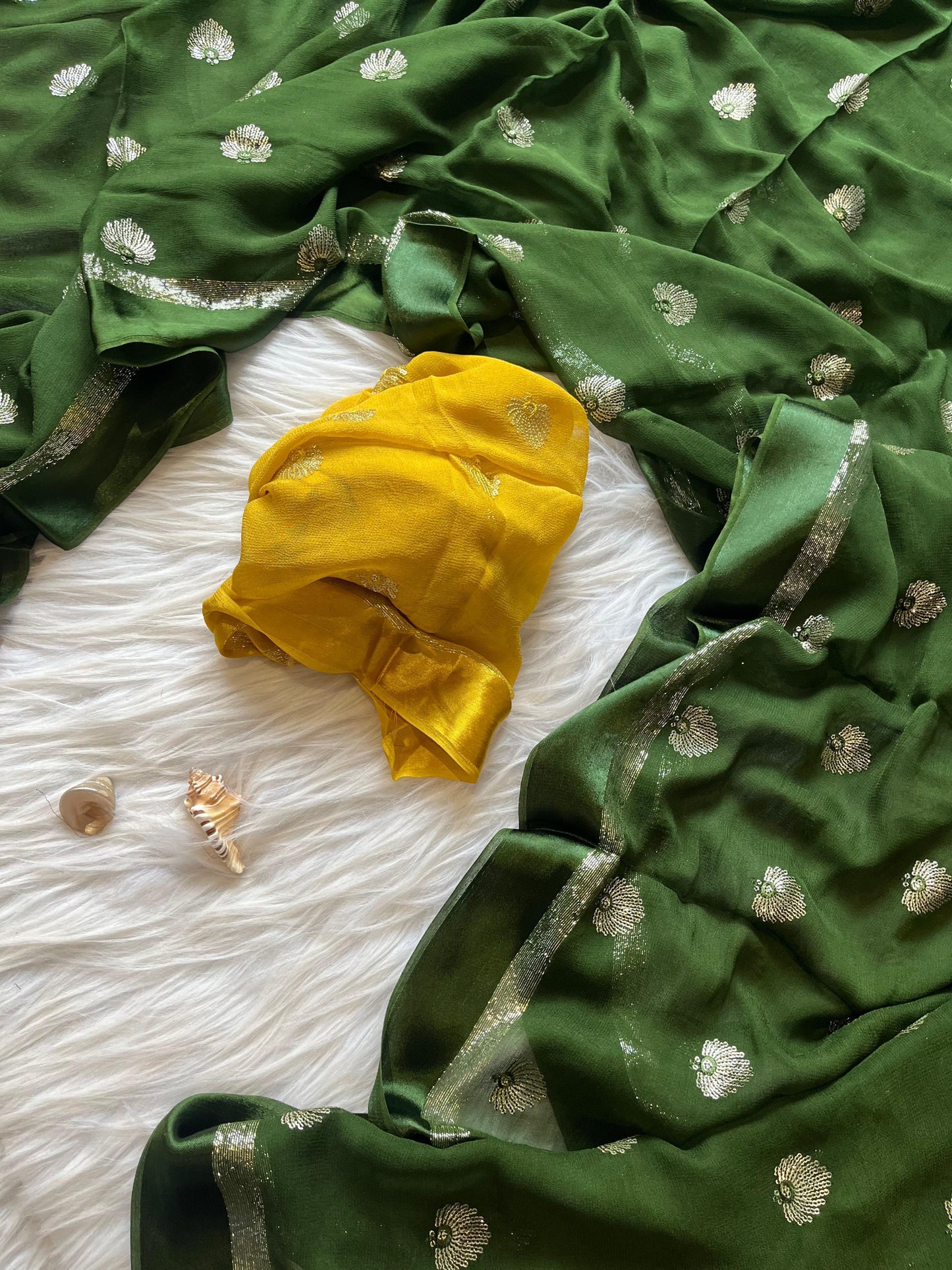 Viscose Georgette Saree