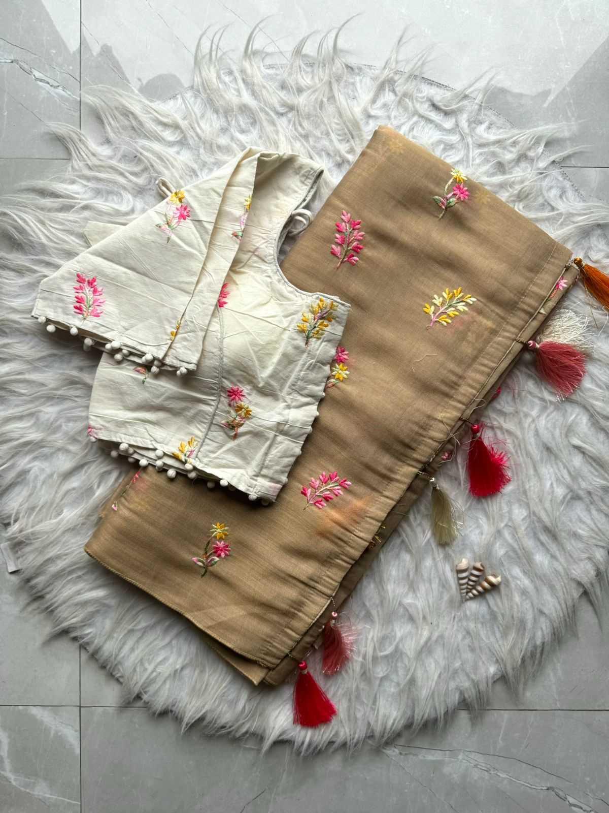 Tussar Saree