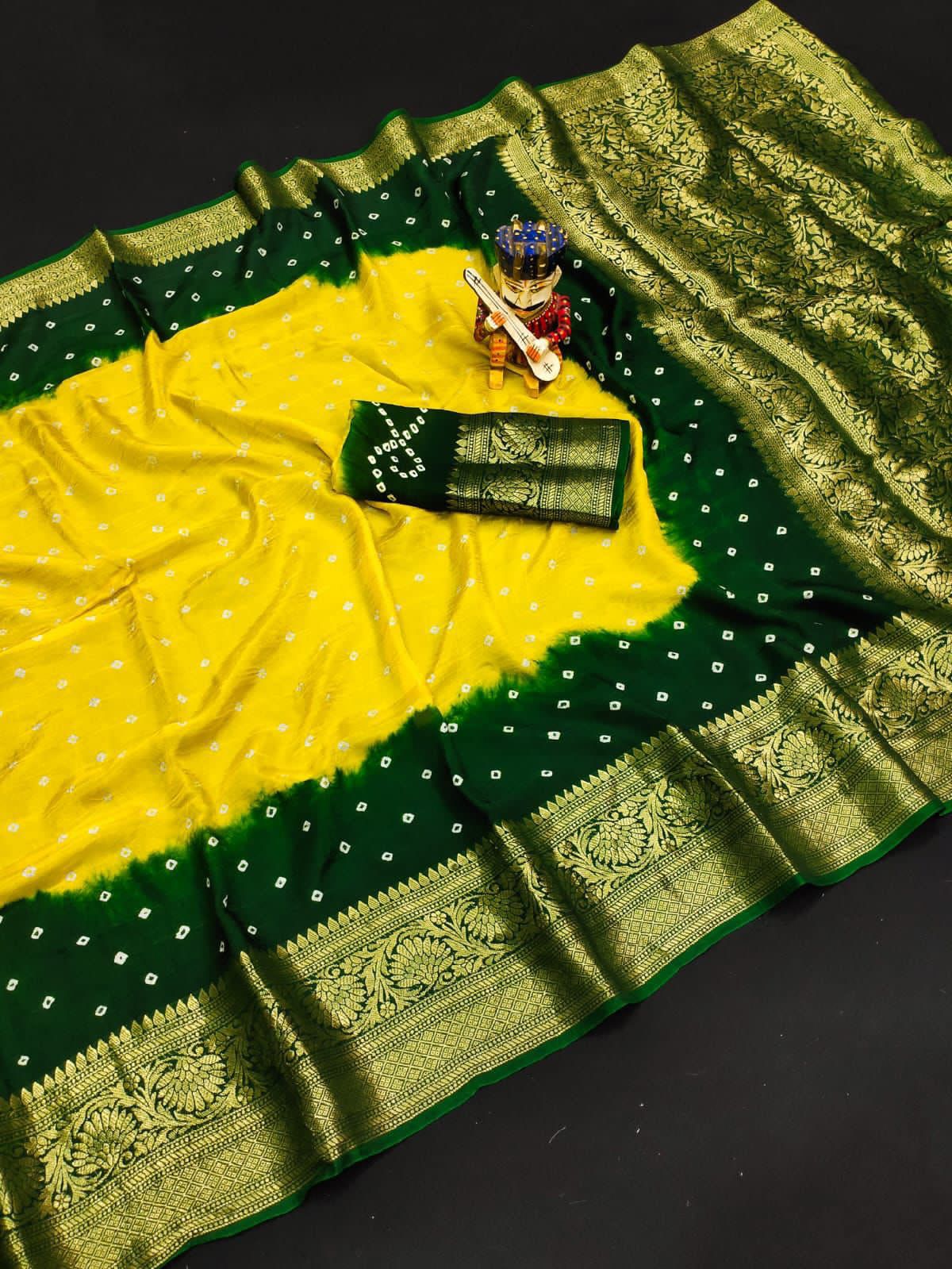 Bandhej Boutique Saree