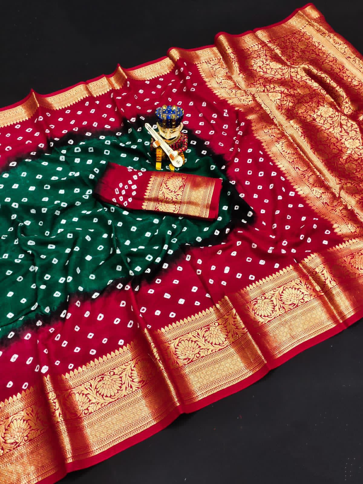 Bandhej Boutique Saree