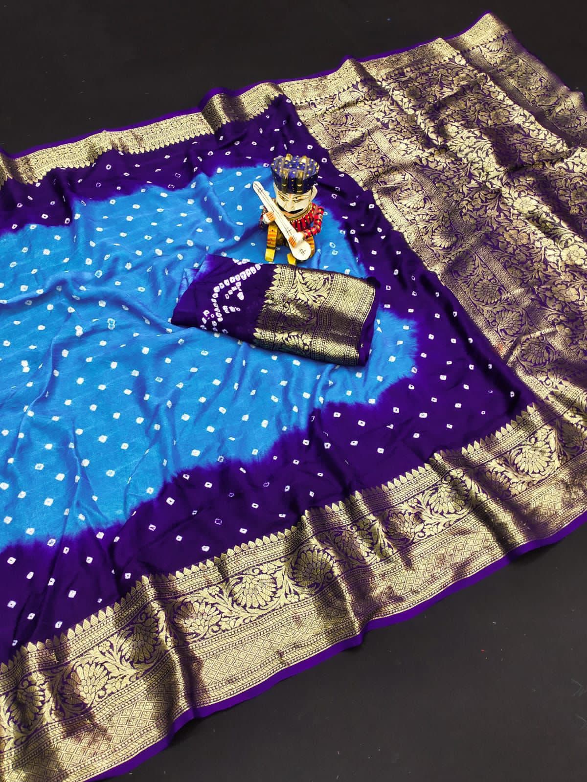 Bandhej Boutique Saree