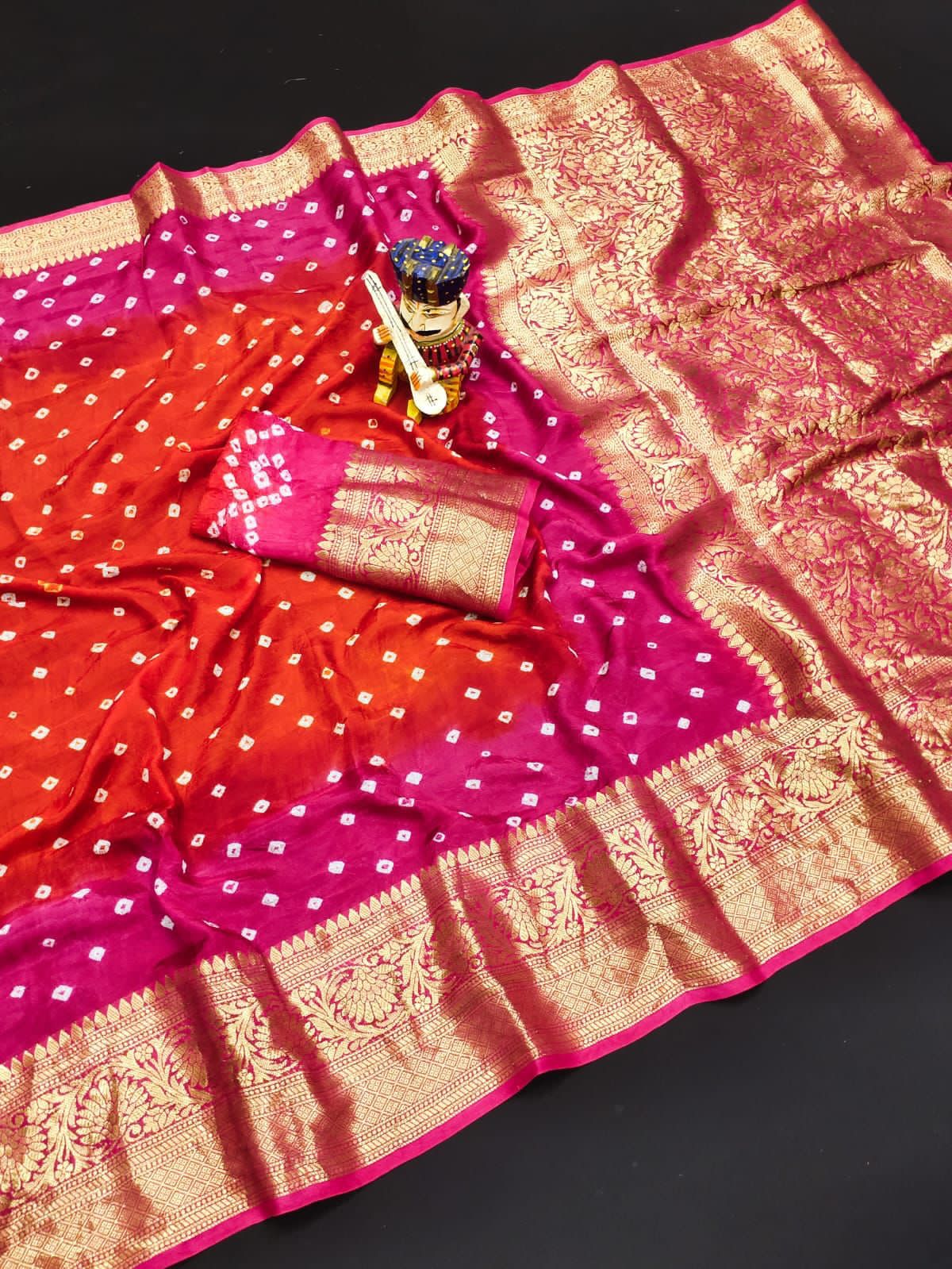 Bandhej Boutique Saree