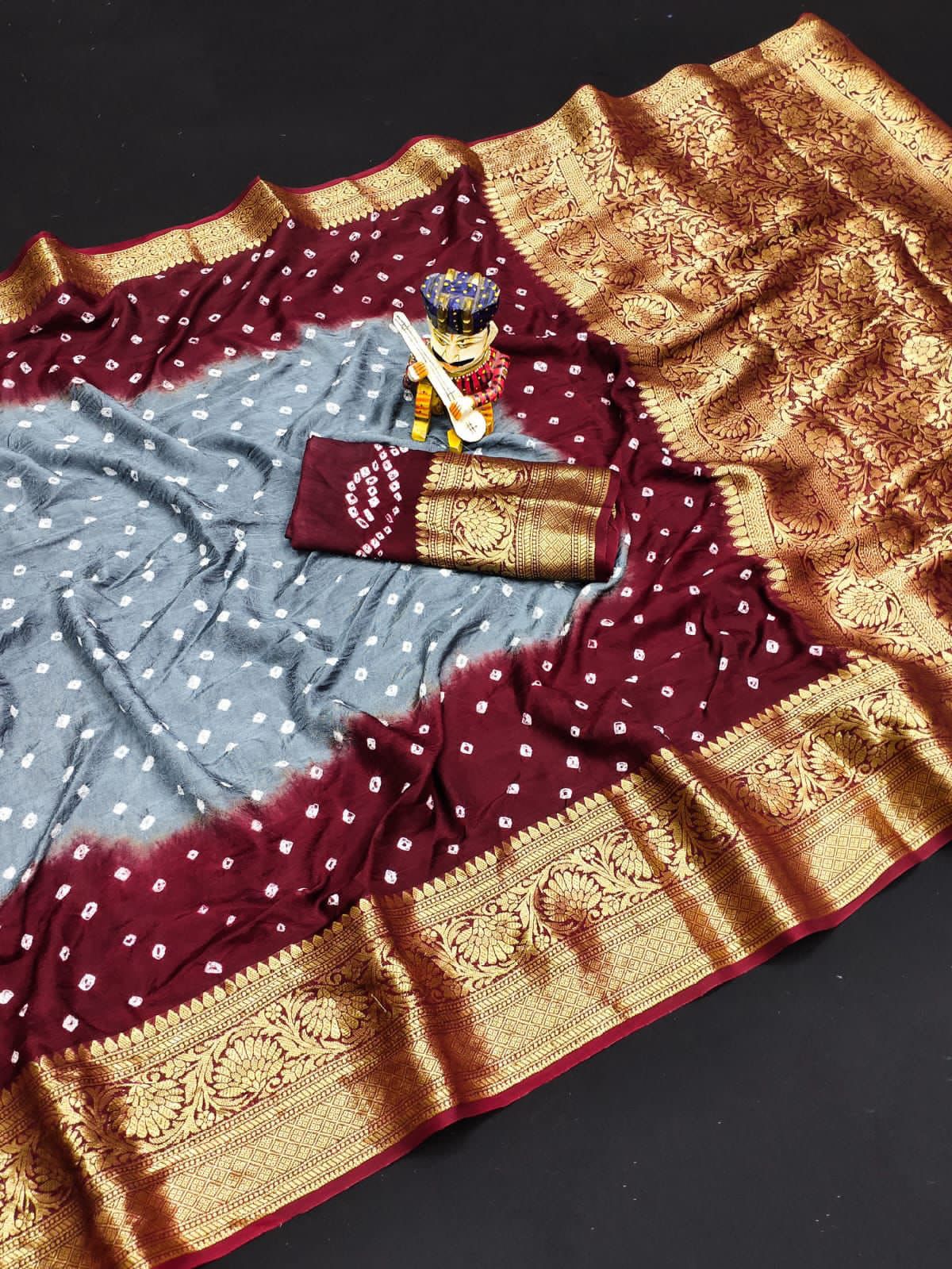 Bandhej Boutique Saree
