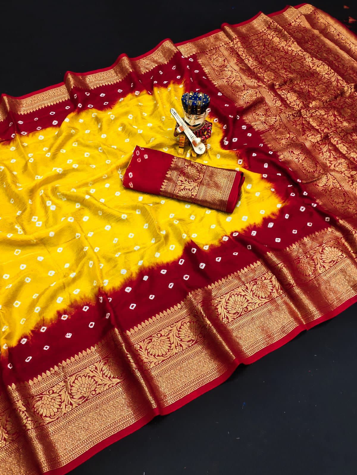 Bandhej Boutique Saree