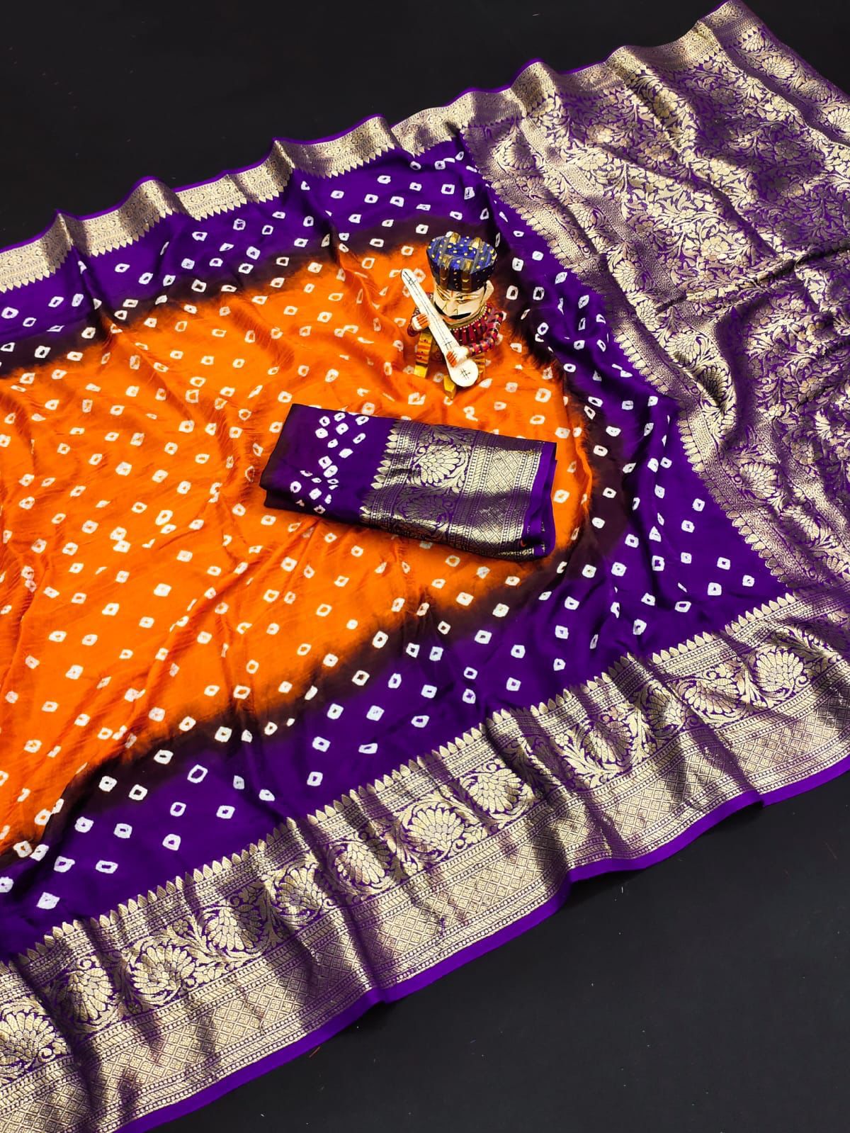 Bandhej Boutique Saree