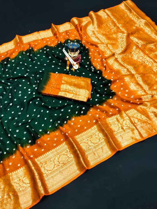 Bandhej Boutique Saree