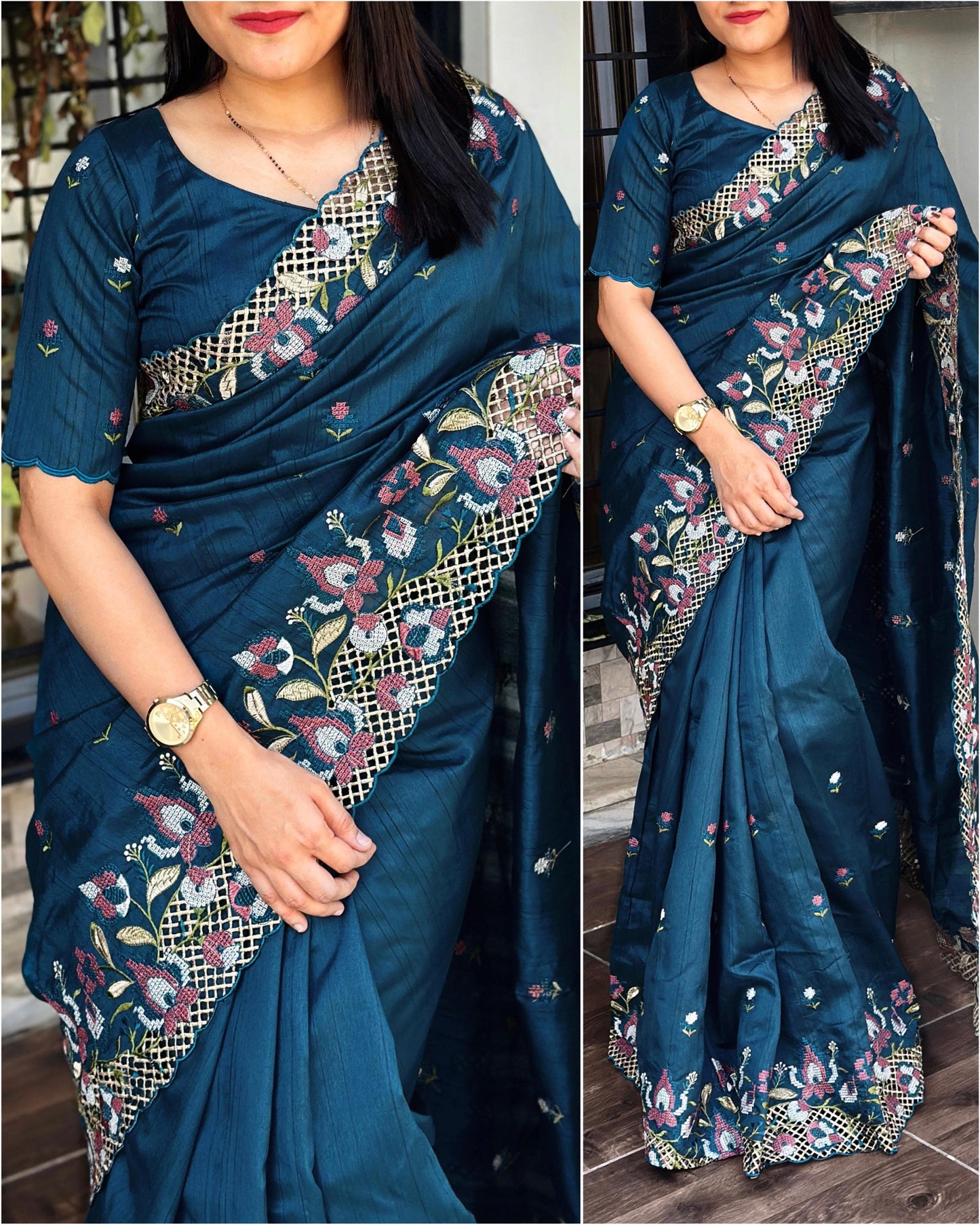 Visca Slub Silk