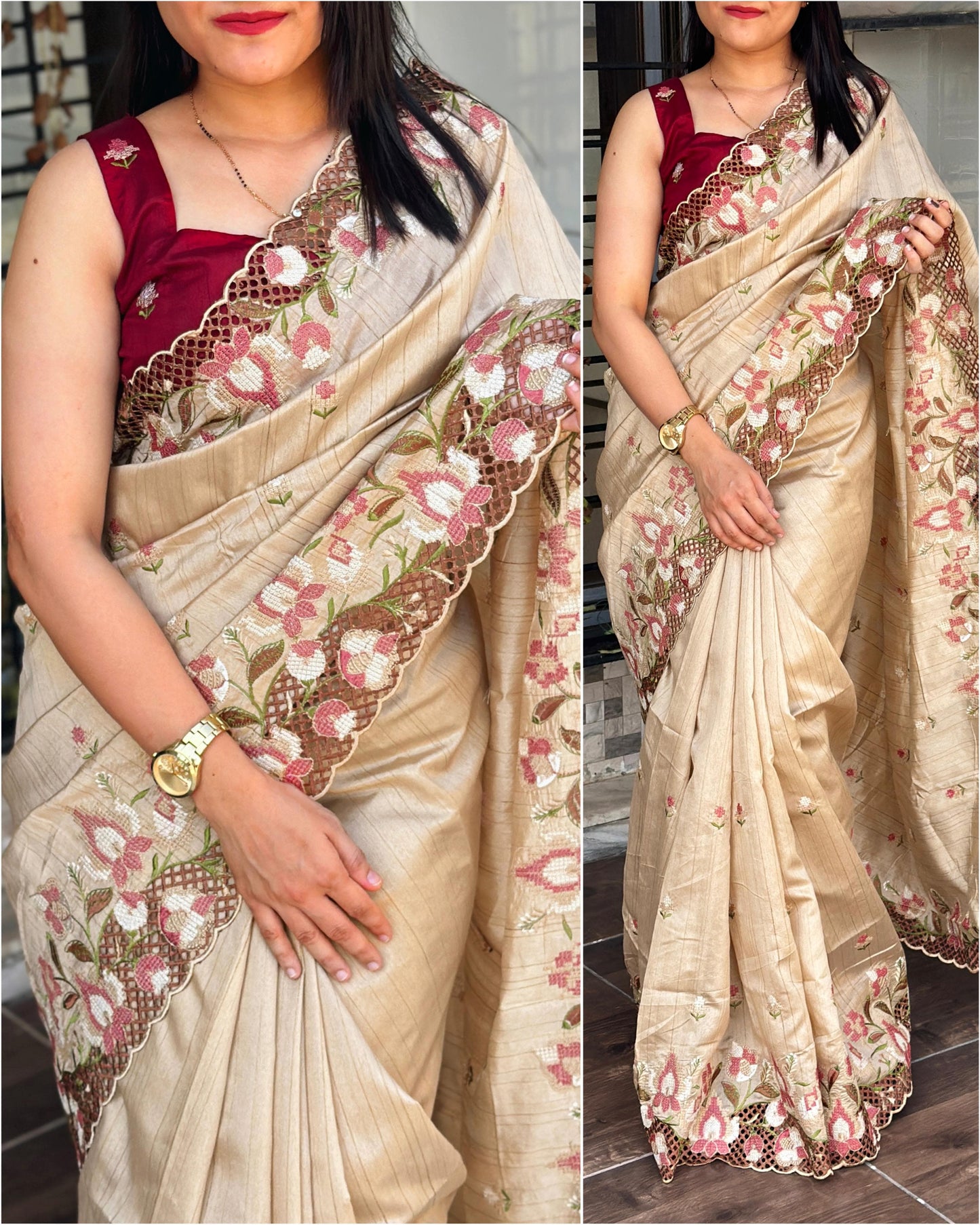 Visca Slub Silk