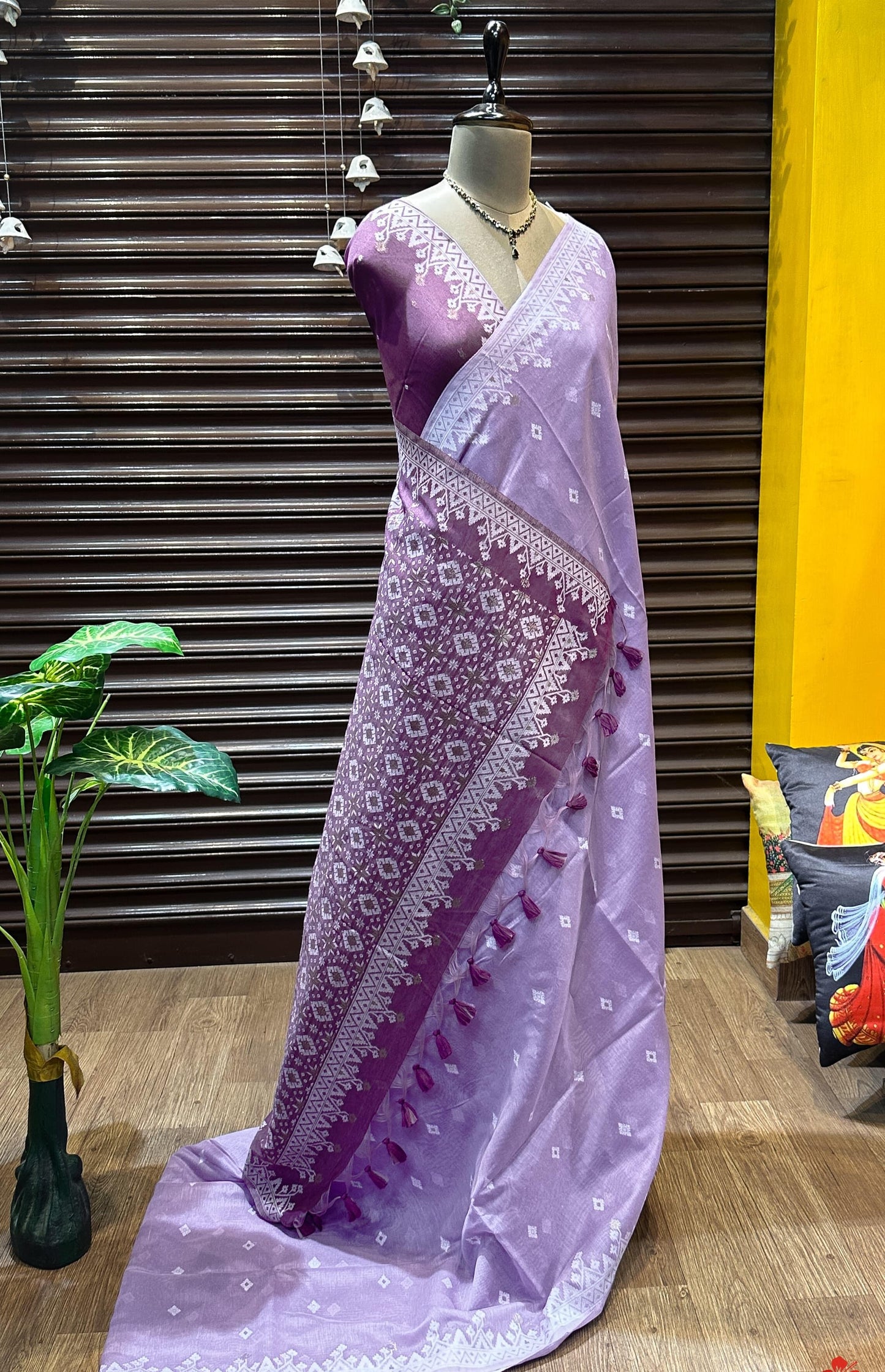 Moonga Mul Cotton Saree