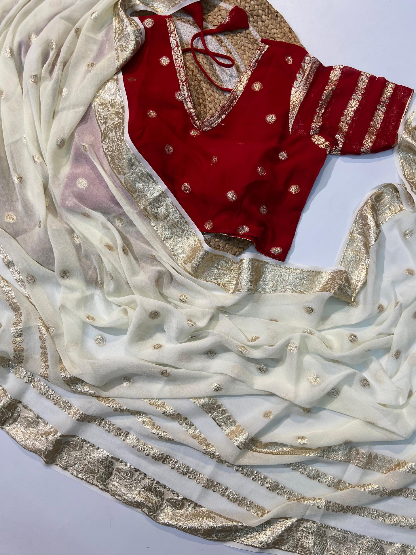 Georgette Banarasi Saree