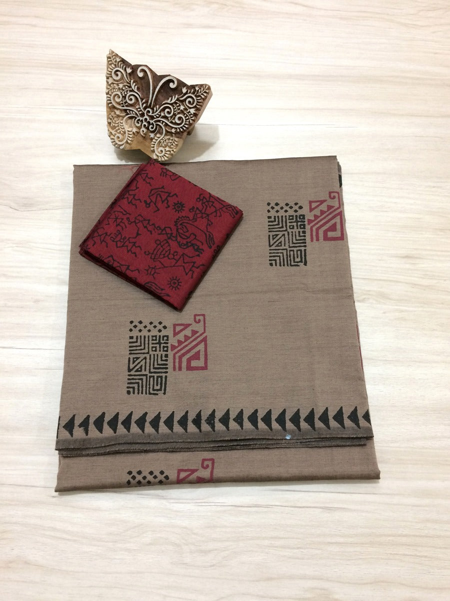 South Cotton Mix Saree