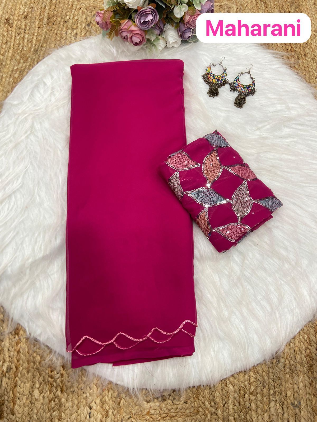 Georgette Saree